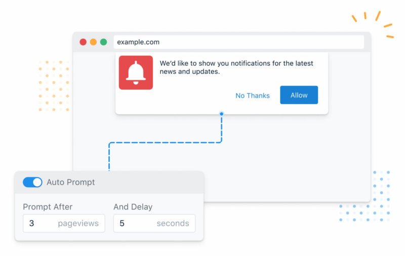 web push time delay